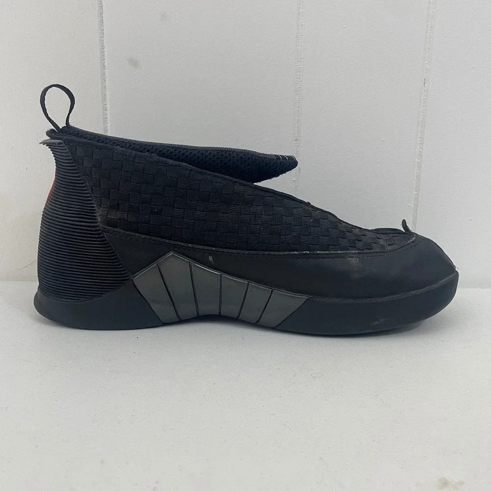 Air Jordan XV 15 OG Stealth Black 1999 136029-061 Men's 9 NO BOX RESTORATION